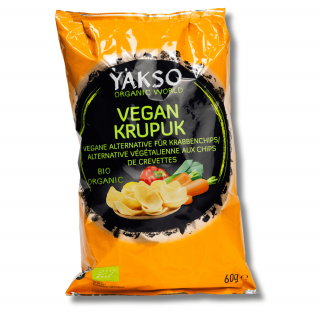 YAKSO | Bio Indonéské bio krekry (krupuk) - veganské