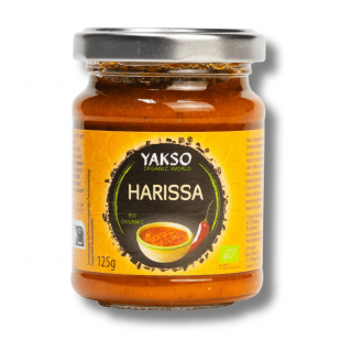 YAKSO | Bio Kořenící pasta Harissa s chilli a kořením