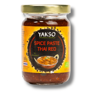 YAKSO | Bio Kořenící pasta na thajské červené kari