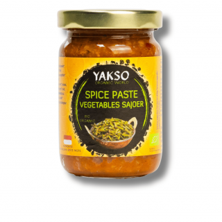 YAKSO | Bio Kořenící pasta Sajoer na dušenou zeleninu po indonésku