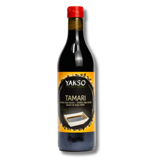 YAKSO |  Bio Tamari - japonská bezlepková sójová omáčka Objem: 500 ml