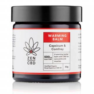 Zen CBD | Hřejivý balzám s 500 mg CBD výtažku - 50 g