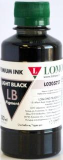 Inkoust Lomond LE10-002LB, pro tiskárny Epson, barva light black, pigment, 200ml
