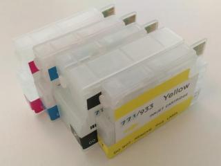 Kompatibilní plnitelné cartridge HP 711