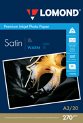 ProFirmu fotopapír Lomond Premium, saténový, 270 g/m2, A3, 20 listů, Warm