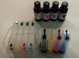 SPDI (CISS) pro Epson WF-5110, WF-5190, WF-5620, WF-5690 + 4x100 ml inkoustu