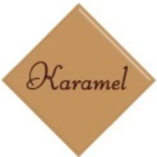 Dekor nápis KARAMEL 30x30mm