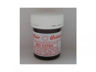 Extra Barva Sugarflair Red  42g
