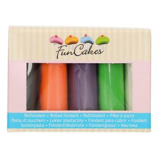 FunCakes potahový fondán mix barev 5x100g