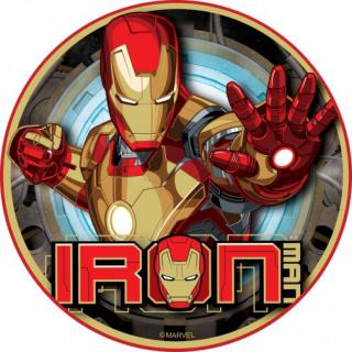 jedlý papír - Iron Man (průměr 21 cm)