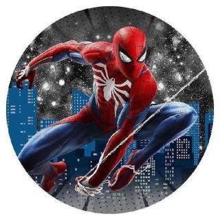 Jedlý papír - Spiderman (průměr 21cm)