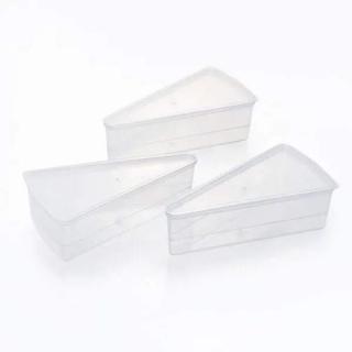 Kelímek plast čirý SLICE porce dortu 135x69mm v.42 mm 160ml