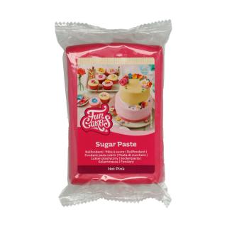 Potahovací hmota FunCakes Tmavě Růžová 250g