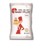 Smartflex Red Velvet Vanilka 0,25 kg v sáčku  ((Potahovací a modelovací hmota na dorty))