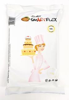 Smartflex Velvet Mandle 1 kg v sáčku  ( (Potahovací a modelovací hmota na dorty))