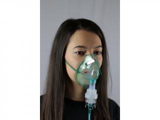 Dýchací kyslíková maska s NEBULIZÁTOREM