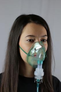 Kyslíková maska s NEBULIZÁTOREM - DĚTSKÁ