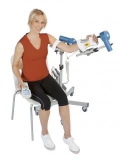 Loketní motodlahy ARTROMOT® E2 a E2 compact typ: Model E2 compact – motodlaha na loket bez křesla,