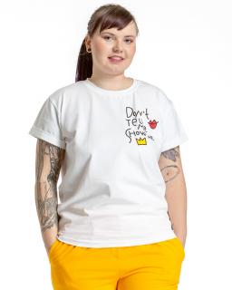 Dámské oversized triko DON'T TELL ME SHOW ME