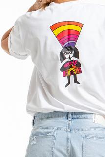 Dámské oversized triko PŘIJÍMÁM SE