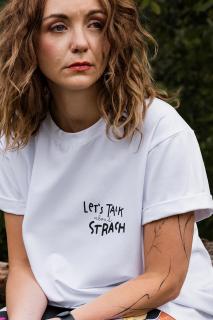Dámské oversized triko STRACH