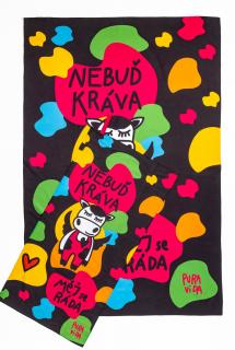 Sada rychleschnoucích ručníků NEBUĎ KRÁVA