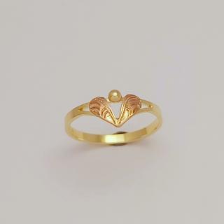 Zlatý prsten 1,17g 585/1000