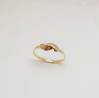 Zlatý prsten 1,19g 585/1000