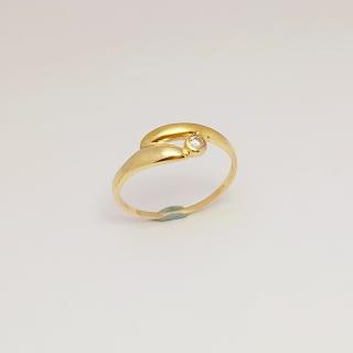 Zlatý prsten 1,25g 585/1000