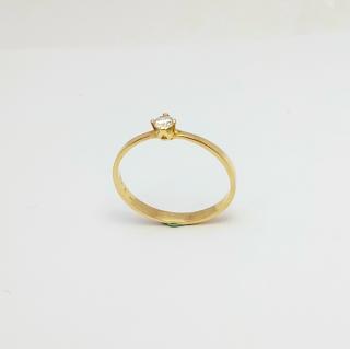 Zlatý prsten 1,30g 585/1000