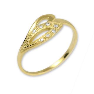 Zlatý prsten 1,40g 585/1000