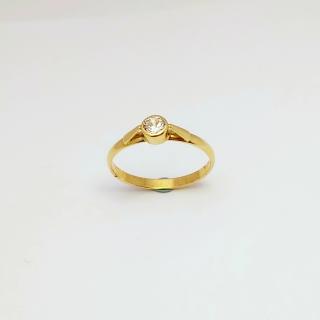 Zlatý prsten 1,40g 585/1000