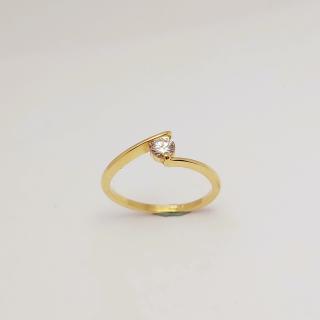 Zlatý prsten 1,45g 585/1000