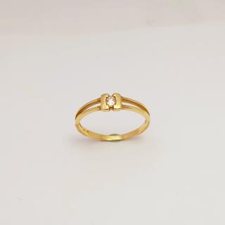 Zlatý prsten 1,51g 585/1000