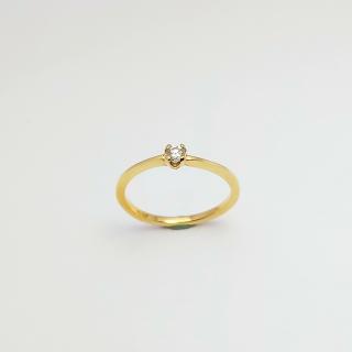 Zlatý prsten 1,55g 585/1000