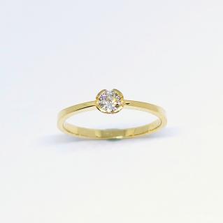 Zlatý prsten 1,60g 585/1000