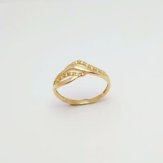 Zlatý prsten 1,65g 585/1000