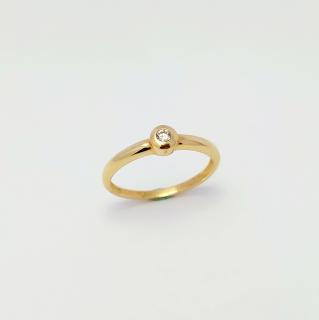 Zlatý prsten 2,00g 585/1000