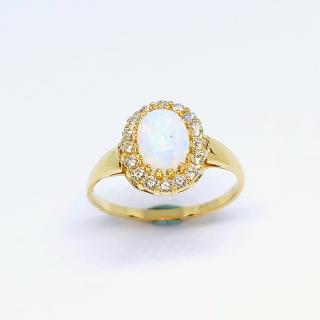 Zlatý prsten 2,45g 585/1000