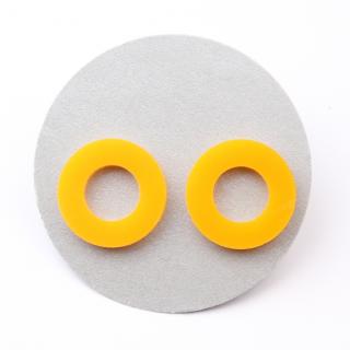 Extravagart.colorcircles - 2 cm Barva: dark yellow