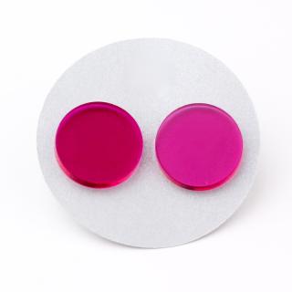 Extravagart.colordots 2 cm Barva: pink transparent