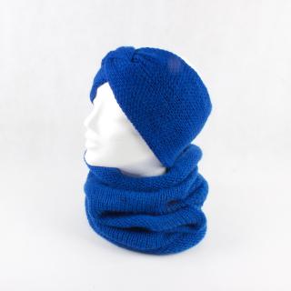 SET čelenka + nákrčník Extravagart.BASIC BARVA: royal blue