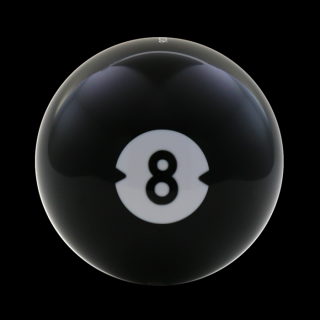Bowlingová koule ve stylu kulečníkové koule - 8 lbs. - vrtané (BOWL BALL, BILL #8 S           )