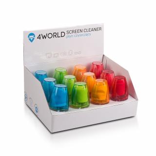 4WORLD čistící gel 50ml, hadřík