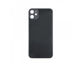 Back Cover Glass + Big Camera Hole pro Apple iPhone 11 (Black)