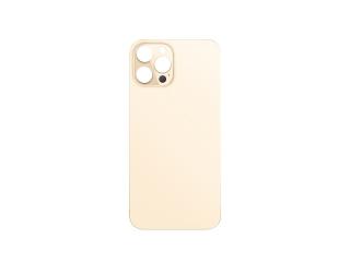 Back Cover Glass + Big Camera Hole pro Apple iPhone 12 Pro Gold