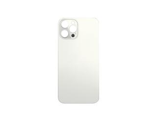 Back Cover Glass + Big Camera Hole pro Apple iPhone 12 Pro Silver