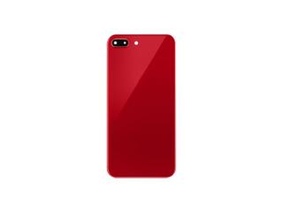 Back Cover Glass + Camera Cover pro Apple iPhone 8 Plus Red