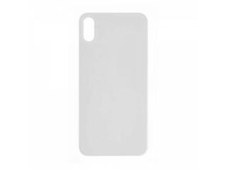 Back Cover Glass pro Apple iPhone X (Silver)