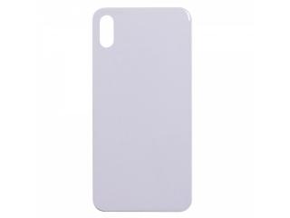 Back Cover Glass pro Apple iPhone XS (Silver)